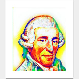 Joseph Haydn Colourful Portrait | Joseph Haydn Artwork 12 Posters and Art